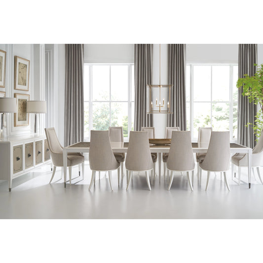 Lattice Gather by Caracole in mirrored, silver, bronze and stardust, deep bronze. Made from birch, maple in a modern style.