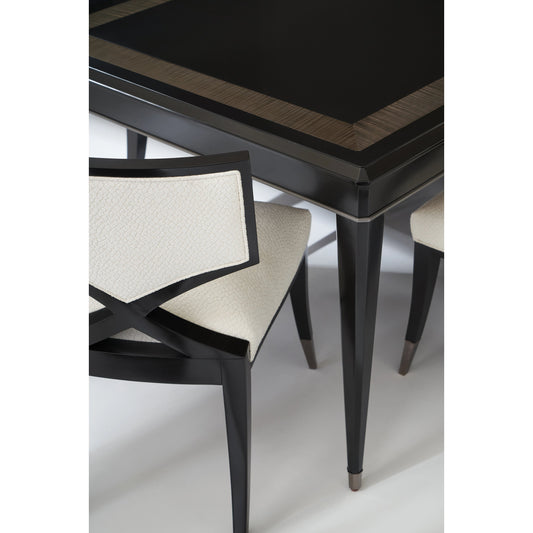 Full Score by Caracole in maple, charcoal, bronze and dark chocolate, tigra chocolate, charcoal. Made from birch, dark tiger maple, maple in a modern style.