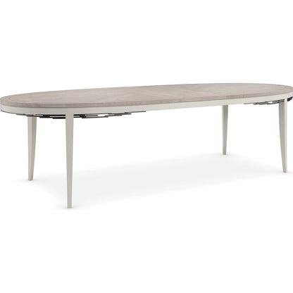 Coronet by Caracole in grey, maple, silver and chinchilla, crème de la crème, soft silver, deep bronze. Made from birch, wd2 grey curly maple in a modern style.