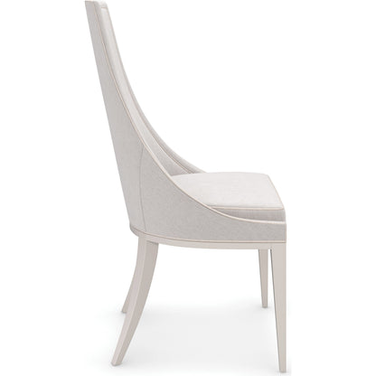 Tall Order Side Chair by Caracole. Made from birch in a transitional style.