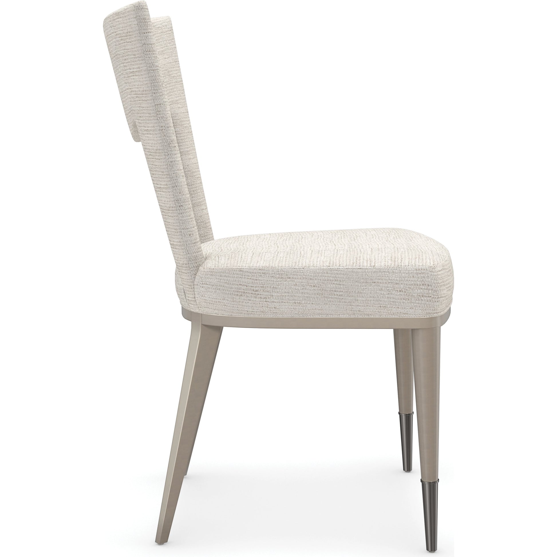 Strata by Caracole in ivory, bronze and sparkling argent. Made from birch in a modern style.