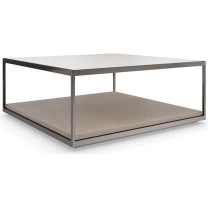 Cartesian by Caracole in natural and deep bronze, woodland grey. Made from birch, metal, stone, coffee japanese sen in a modern style.