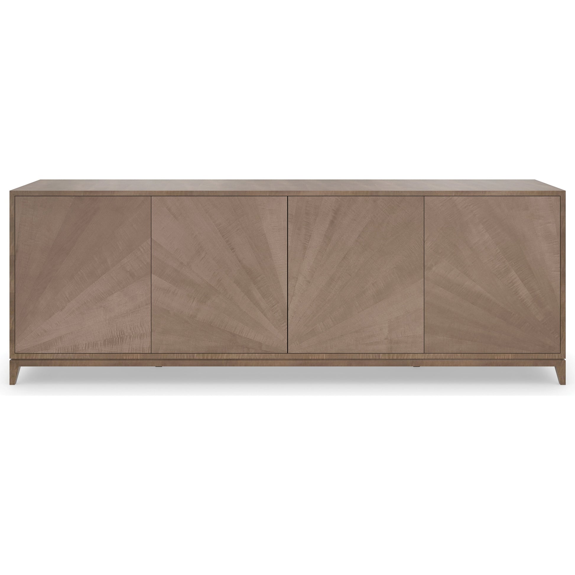 Daybreak by Caracole in maple and mocha. Made from birch, chocolate elegant tiger maple in a modern style.