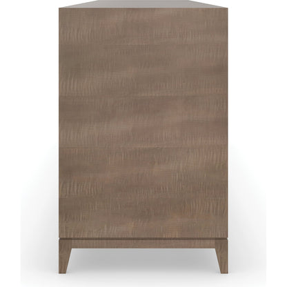 Daybreak by Caracole in maple and mocha. Made from birch, chocolate elegant tiger maple in a modern style.
