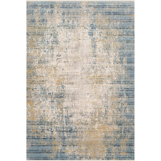 Claire CLE-08 Rug by Loloi in neutral, sea. Made from 100% polyester in a modern style.