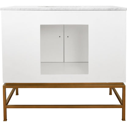 Clifford Bath Vanity by Worlds Away in dark burl wood. Made from hardwood solids, mdf, veneer, metal, marble, porcelain in a transitional style.