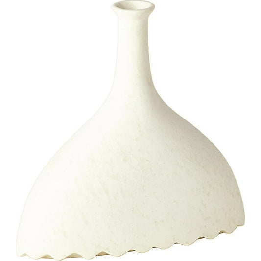 Noelle Geometric Vase by Global Views. Made from ceramic in a eclectic & global style.