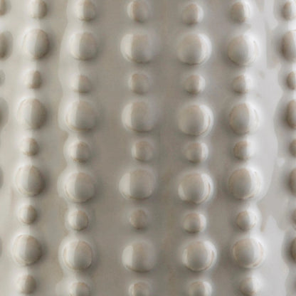 Clearwater - 14253 by Livabliss in ivory, light gray and glazed. Made from 100% ceramic in a coastal style.