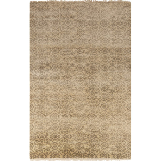 Cheshire Rug - 12833 by Surya in tan, ivory, black. Made from 100% new zealand wool in a unique style.