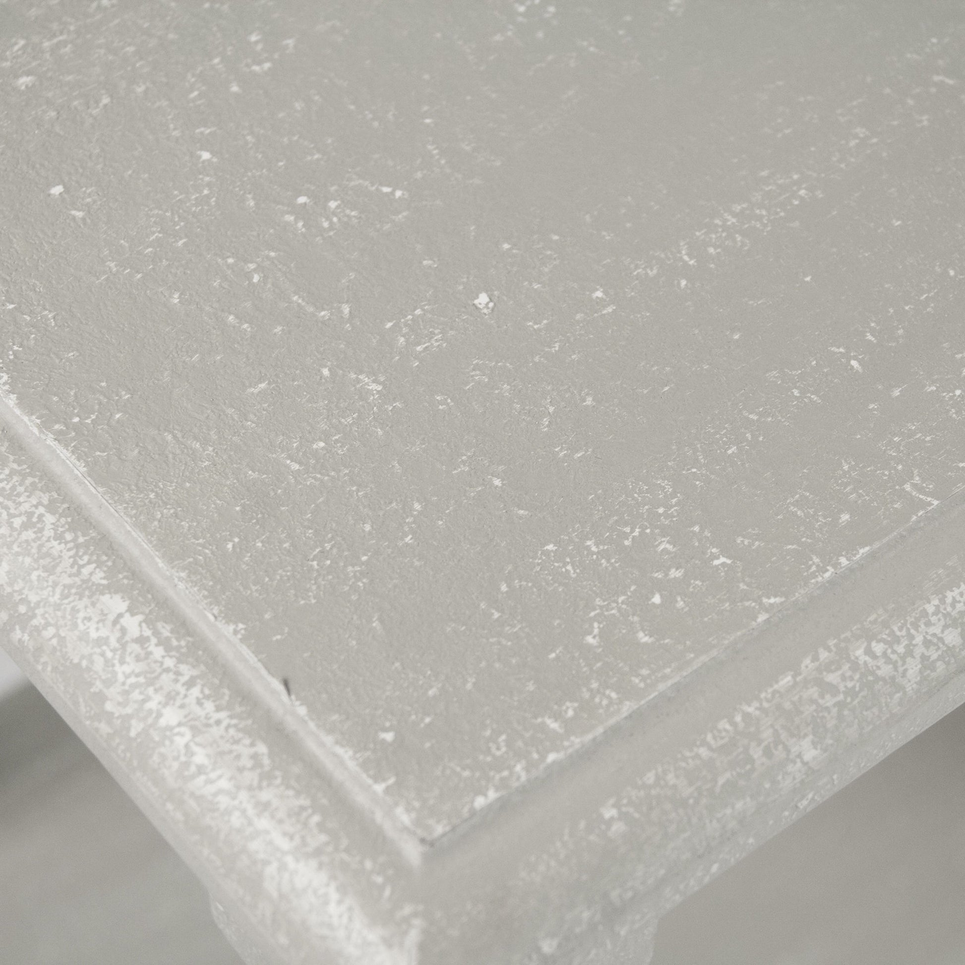 Alsace Buffet Table by Zentique in limed gray and oak. Made from oak in a traditional style.