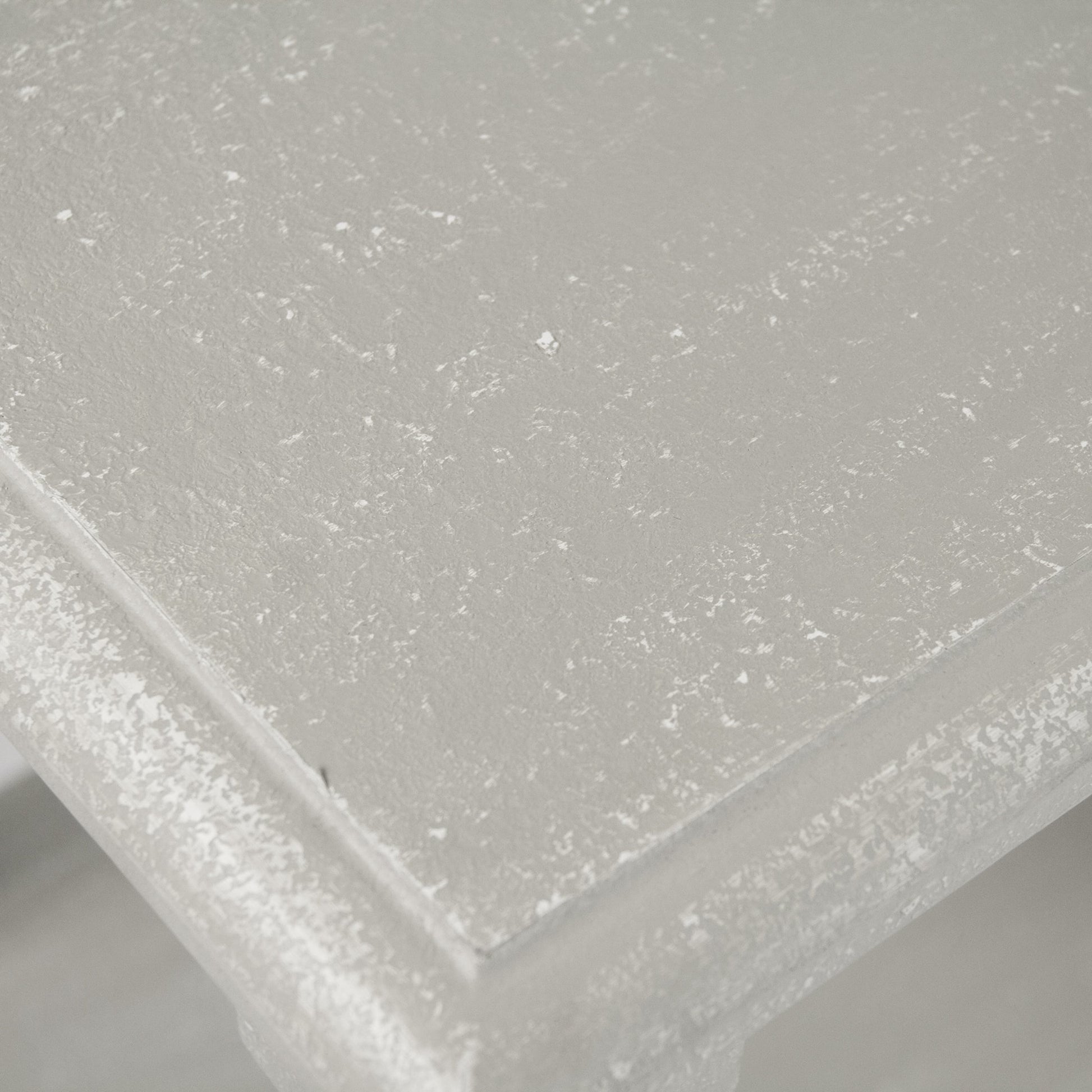 Alsace Buffet Table by Zentique in limed gray and oak. Made from oak in a traditional style.