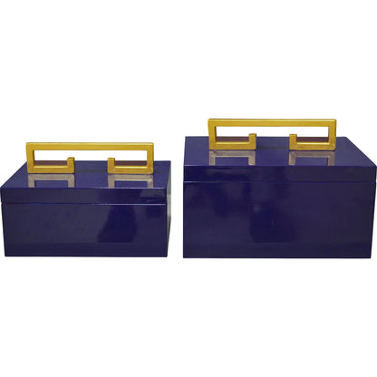 Avondale Boxes by Couture Lamps. Made from made of iron, mdf, resin material in a eclectic & global style.