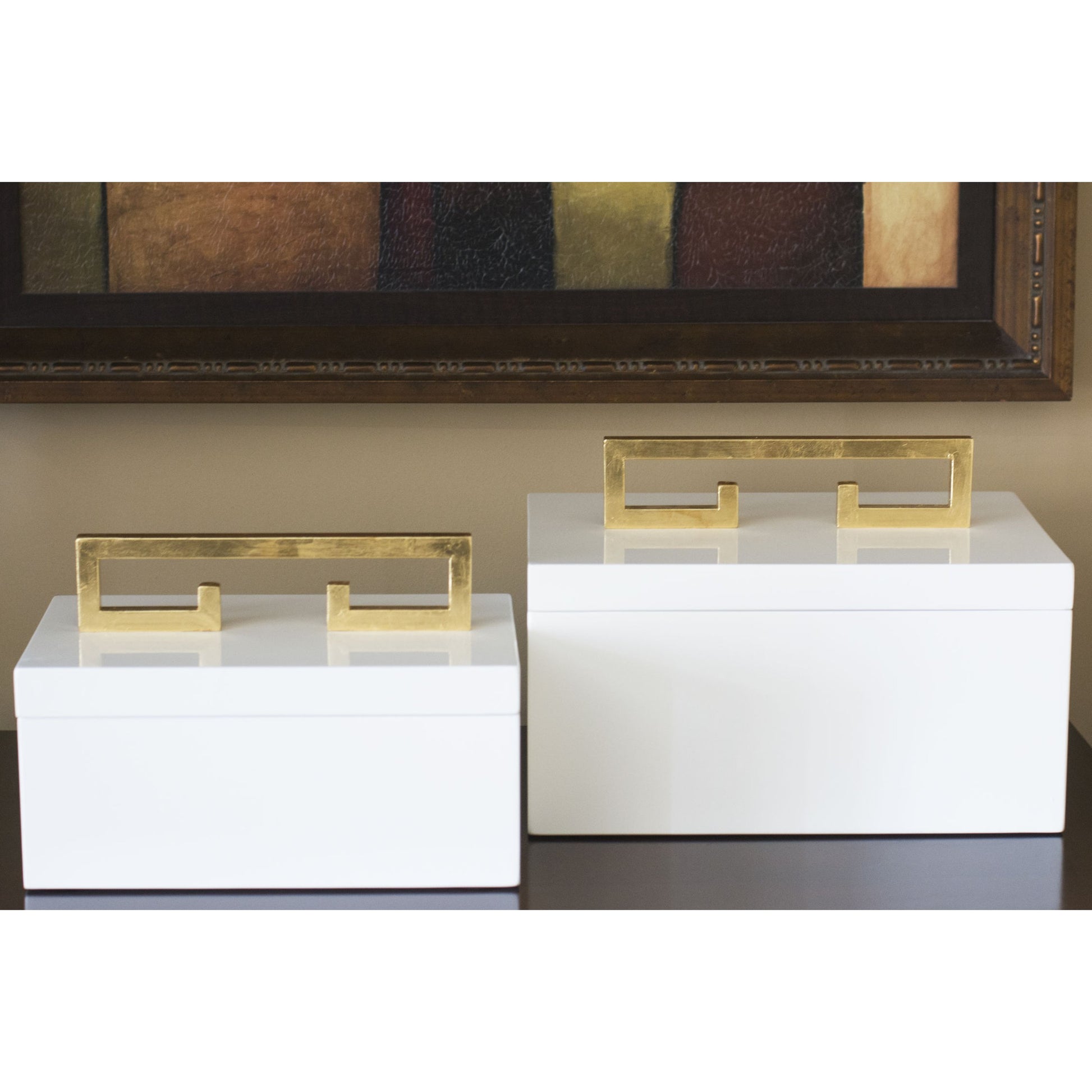 Avondale Boxes by Couture Lamps. Made from made of iron, mdf, resin material in a eclectic & global style.