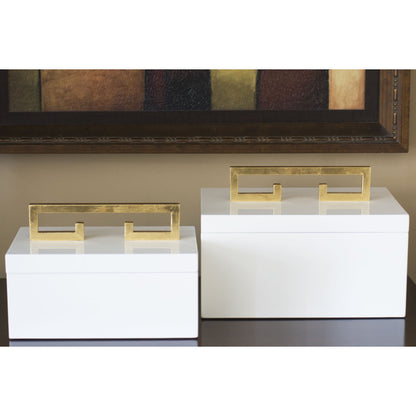 Avondale Boxes by Couture Lamps. Made from made of iron, mdf, resin material in a eclectic & global style.