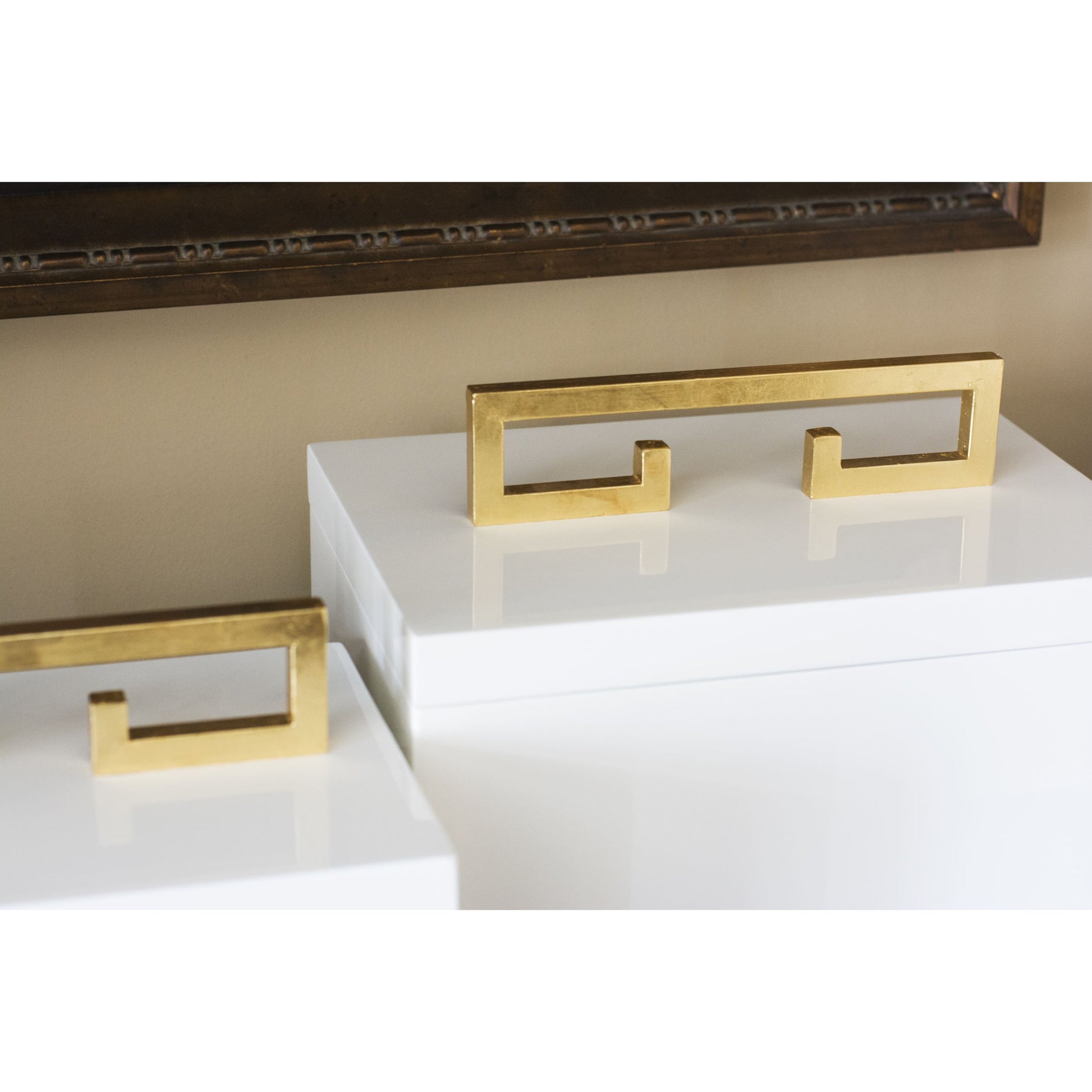 Avondale Boxes by Couture Lamps. Made from made of iron, mdf, resin material in a eclectic & global style.