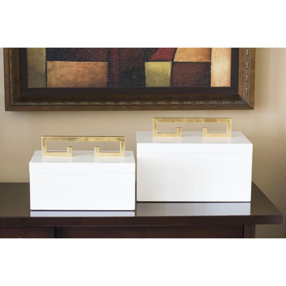 Avondale Boxes by Couture Lamps. Made from made of iron, mdf, resin material in a eclectic & global style.