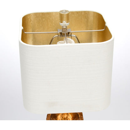 Tortoise Accent Lamp by Couture Lamps in india gold. Made from resin, crystal in a eclectic & global style.