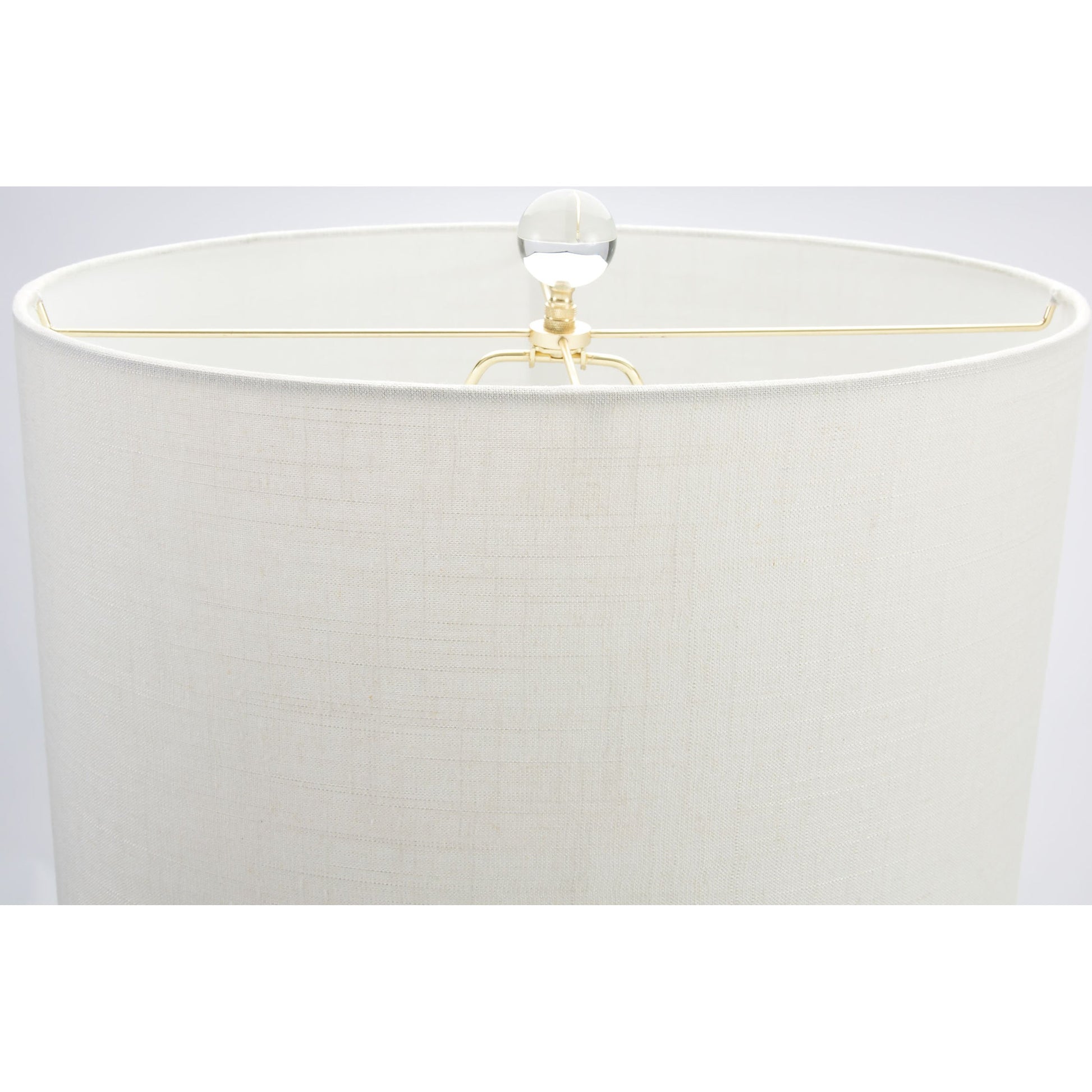 La Pearla Table Lamp by Couture Lamps in natural mother of pearl. Made from pearl, acrylic in a coastal style.