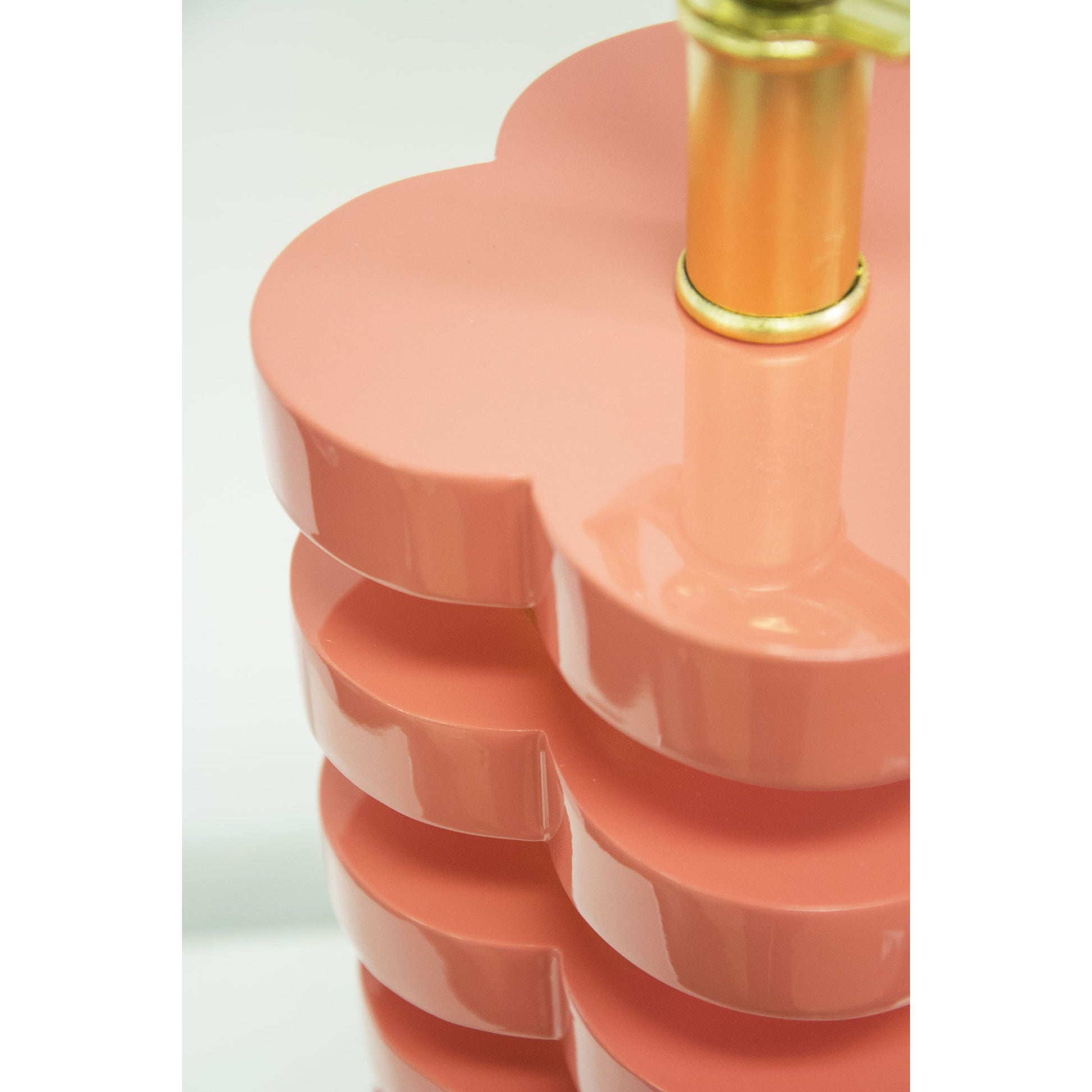 Quatrefoil Lamp by Couture Lamps. Made from mdf in a modern style.