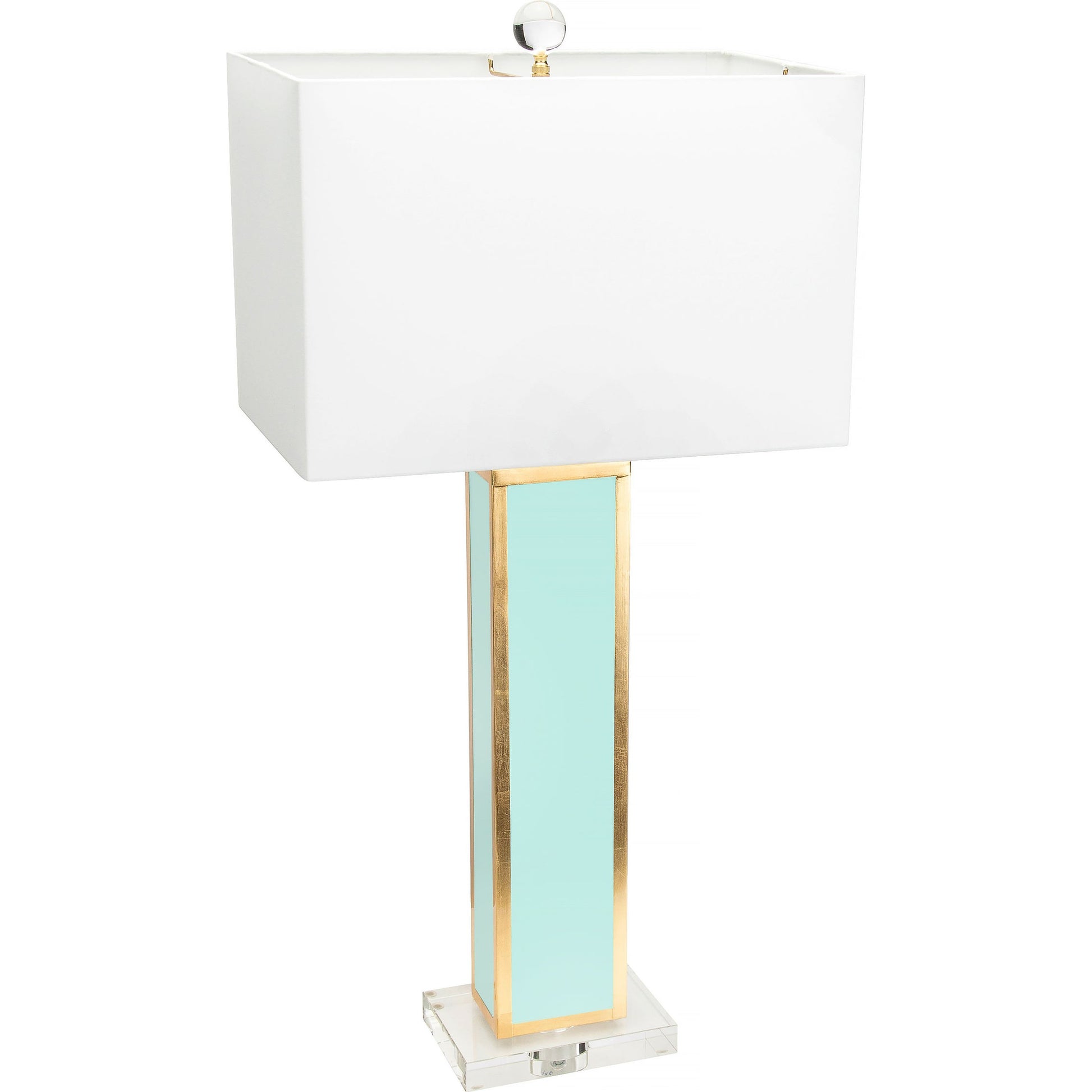 Blair Table Lamp by Couture Lamps. Made from resin, mdf, crystal in a transitional style.