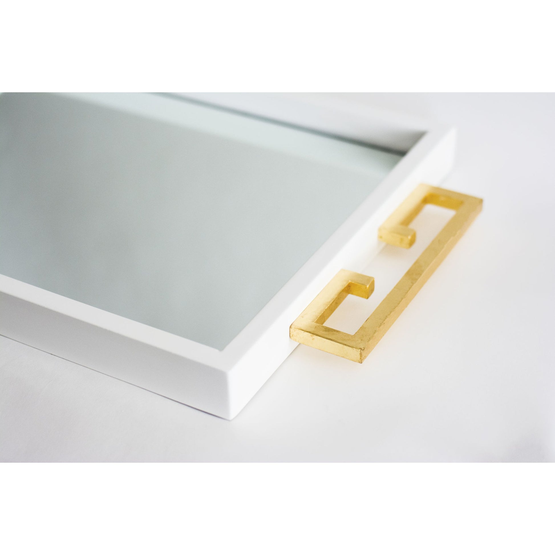 Avondale Tray by Couture Lamps. Made from mdf, mirror, iron in a eclectic & global style.