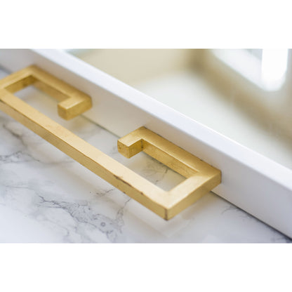 Avondale Tray by Couture Lamps. Made from mdf, mirror, iron in a eclectic & global style.