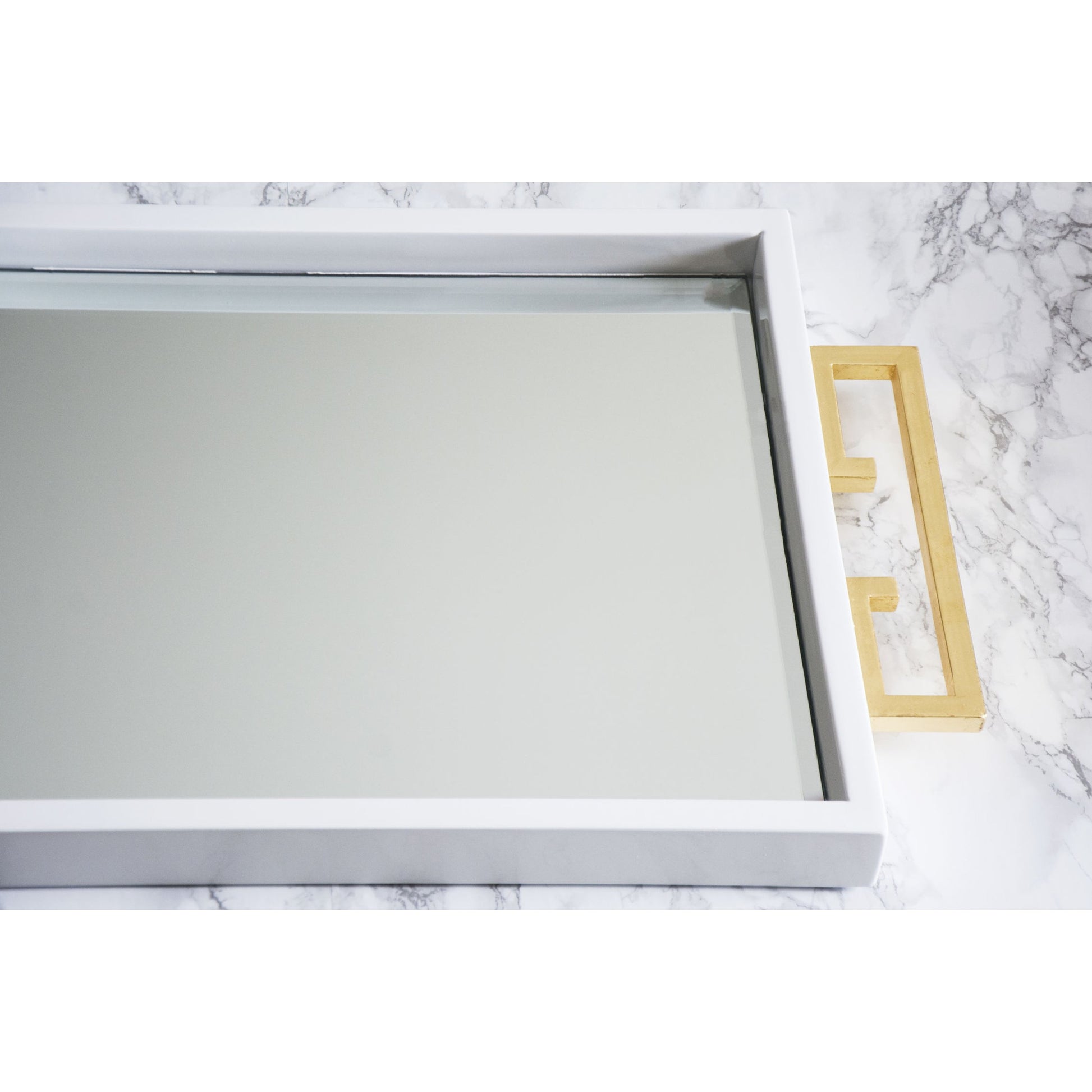 Avondale Tray by Couture Lamps. Made from mdf, mirror, iron in a eclectic & global style.
