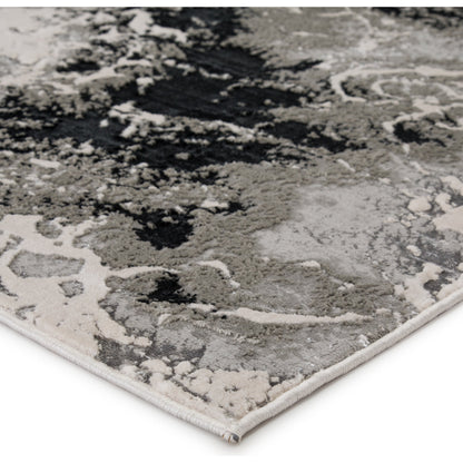 Catalyst CTY01 Rug by Jaipur Living in black, gray. Made from unique in a unique style.