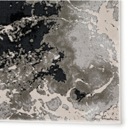 Catalyst CTY01 Rug by Jaipur Living in black, gray. Made from unique in a unique style.