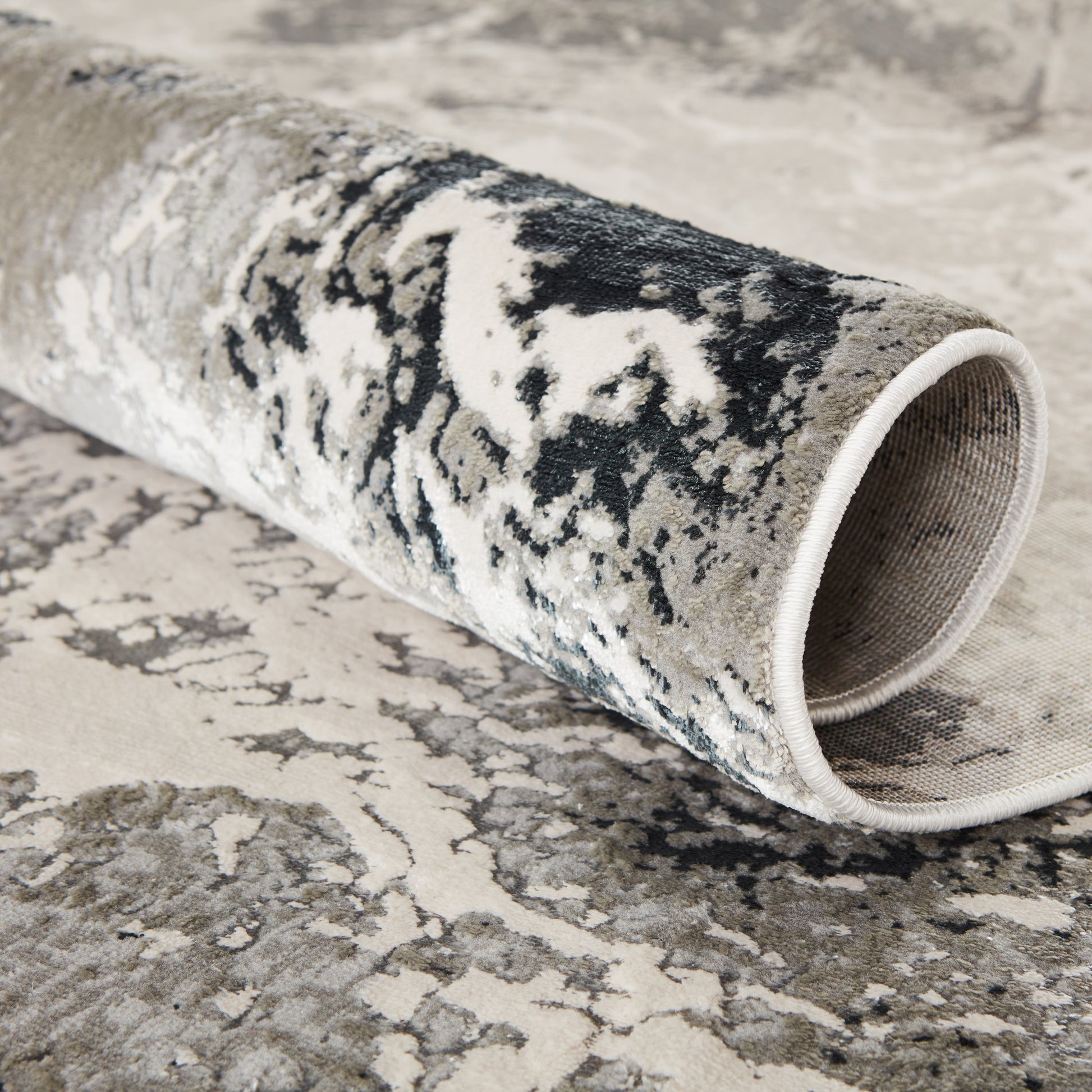 Catalyst CTY01 Rug by Jaipur Living in black, gray. Made from unique in a unique style.