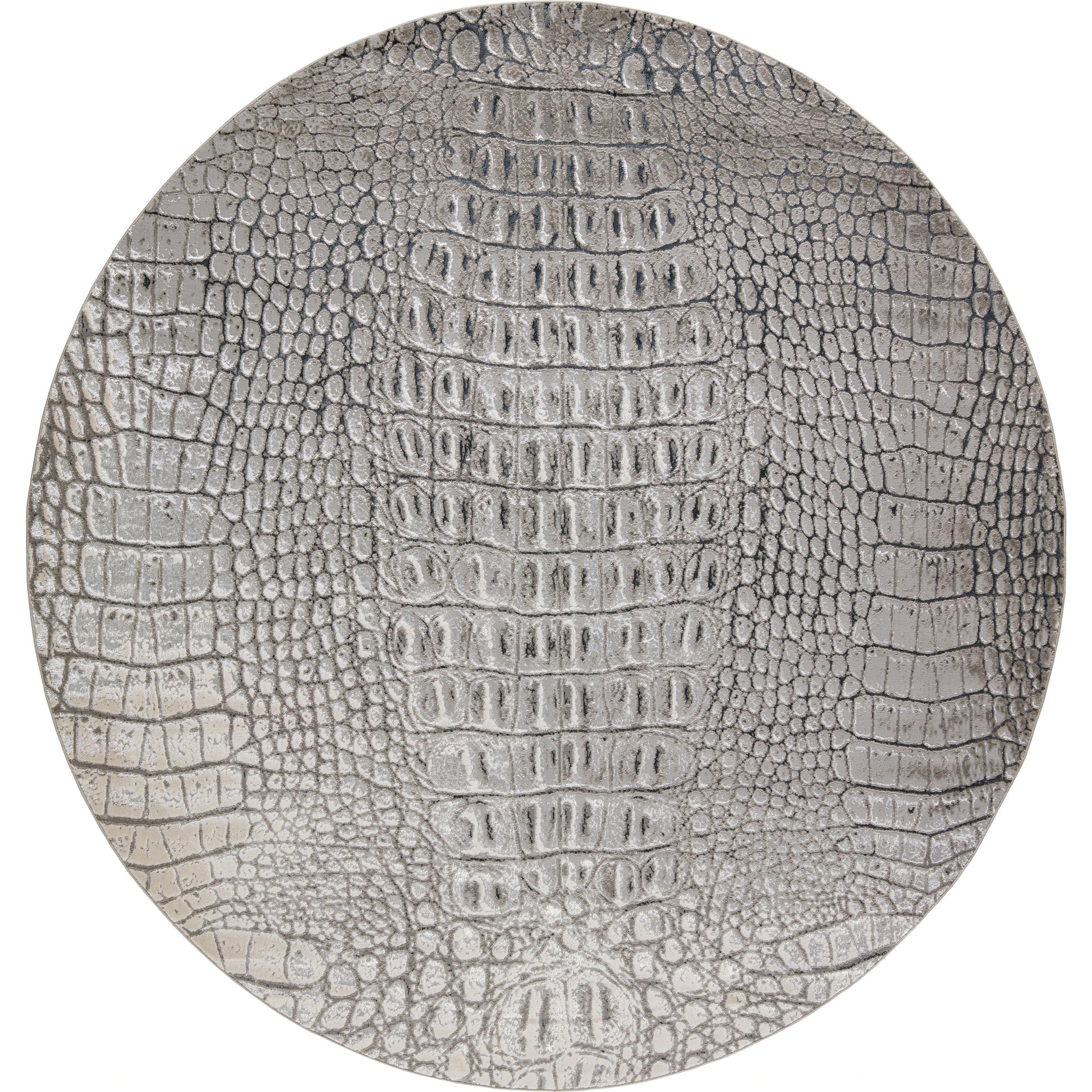 Canberra Rug by Jaipur Living in gray, black. Made from 35% metallic polyester 35% polypropylene 30% polyester in a unique style.
