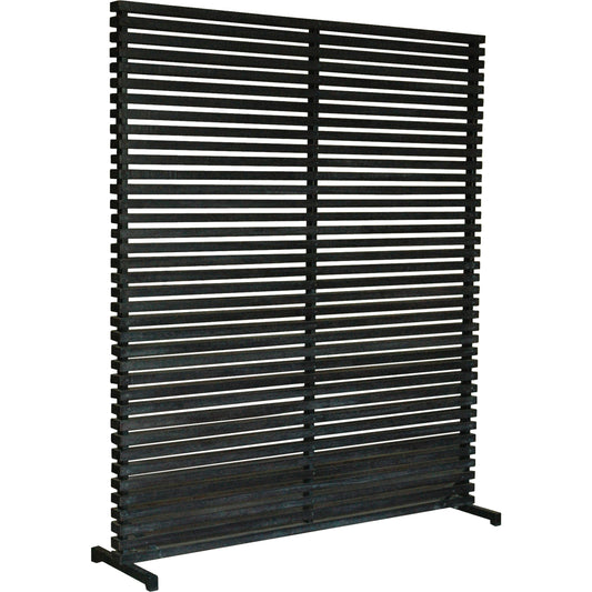 Dallin Screen by Moe's Home Collection. Made from mixed hardwoods, aluminum frame in a modern style.