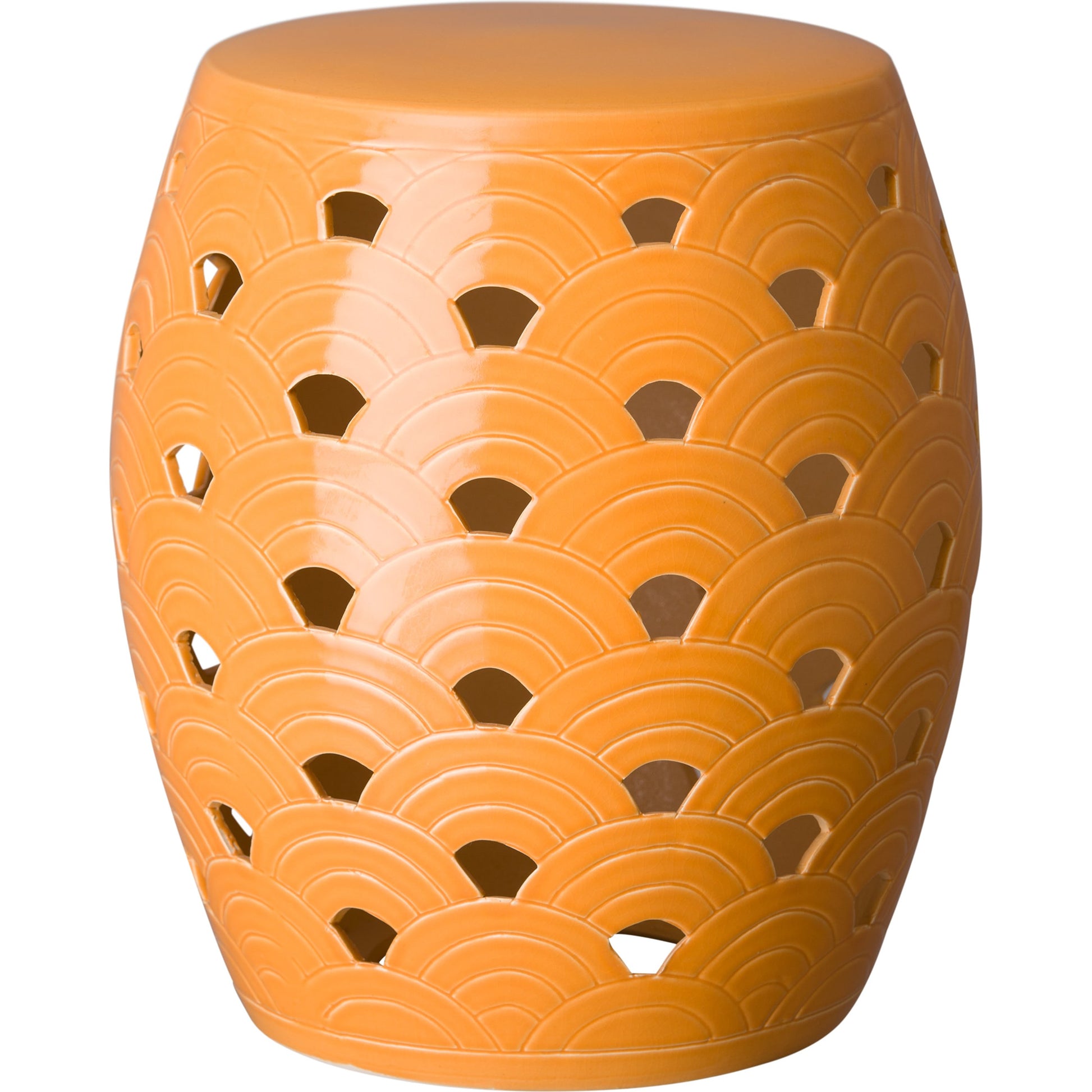 Wave Garden Stool by Emissary USA. Made from unique in a modern style.