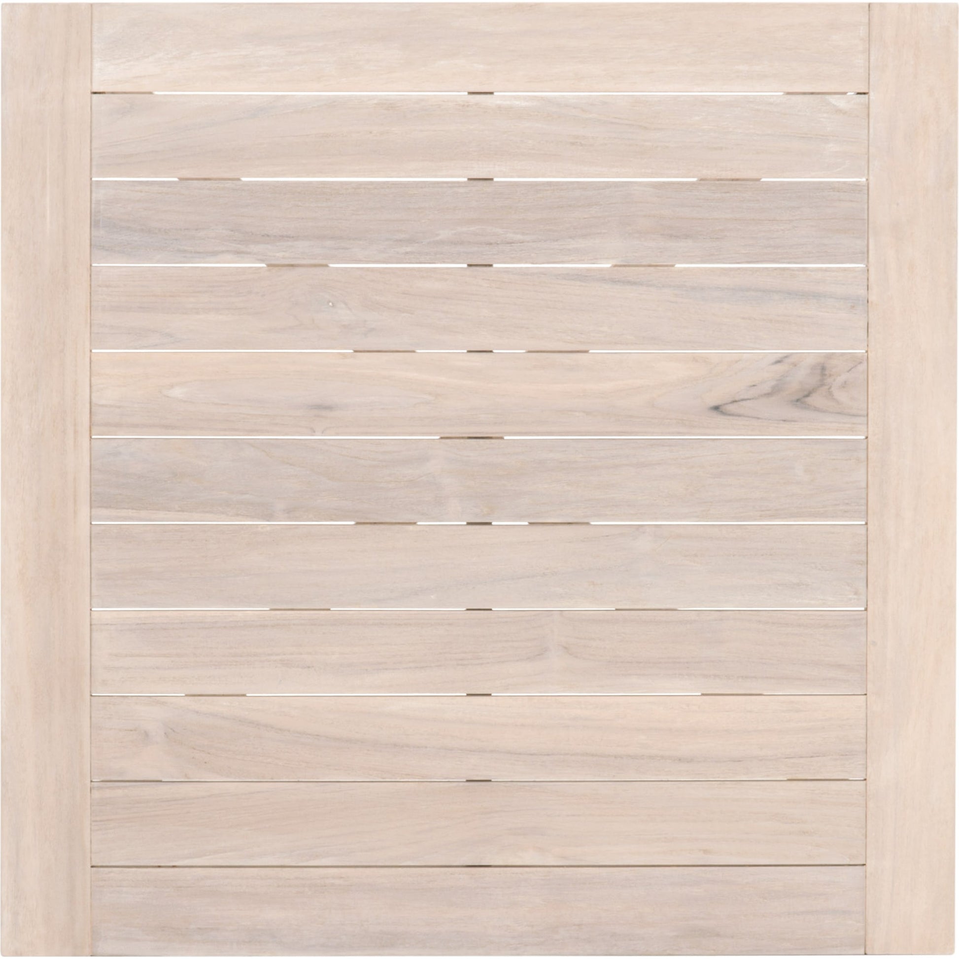 Carmel Square Counter Table by Essentials For Living in gray. Made from solid teak in a coastal style.