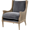 Natural Gray Velvet