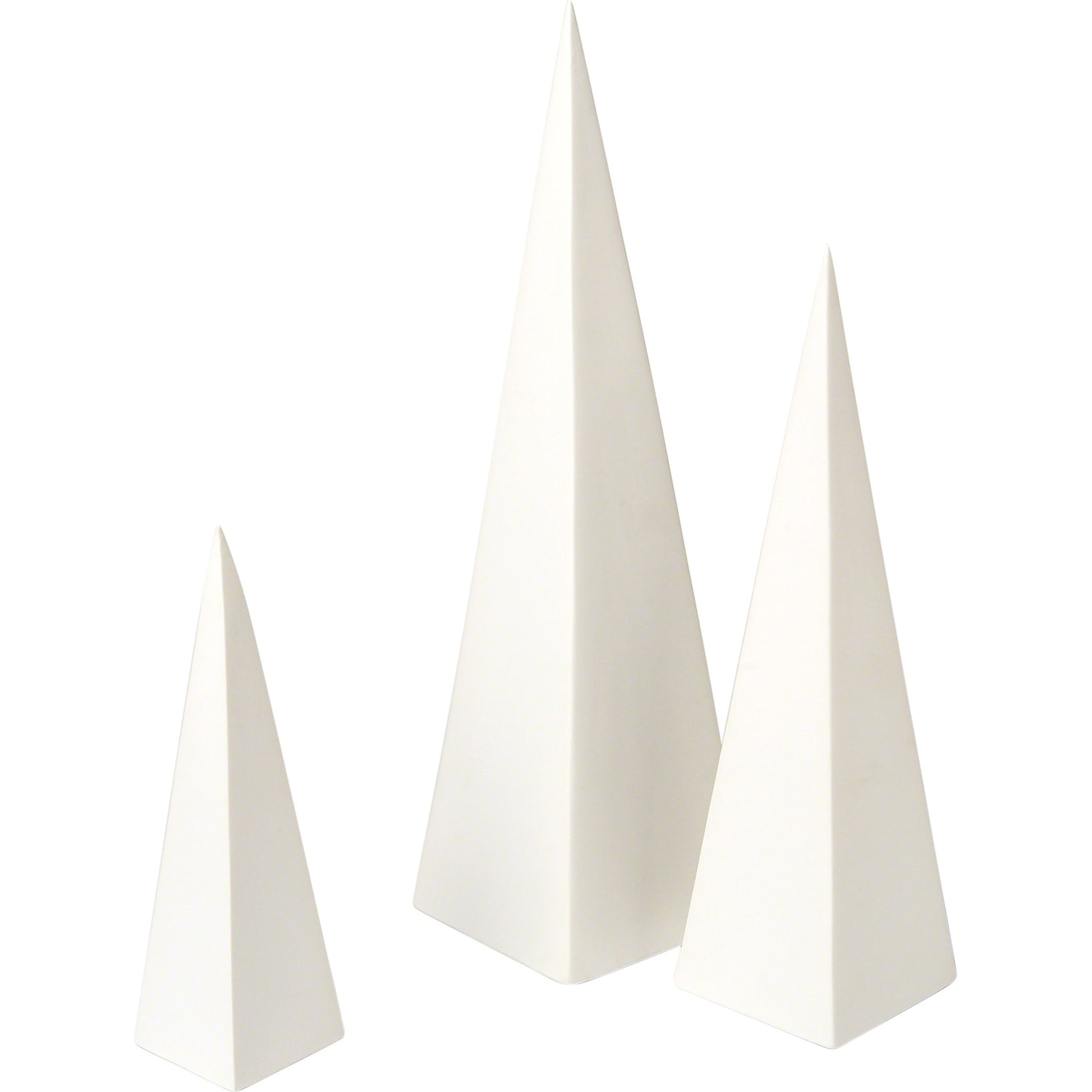 Pyramid Objet by Global Views. Made from ceramic in a eclectic & global style.