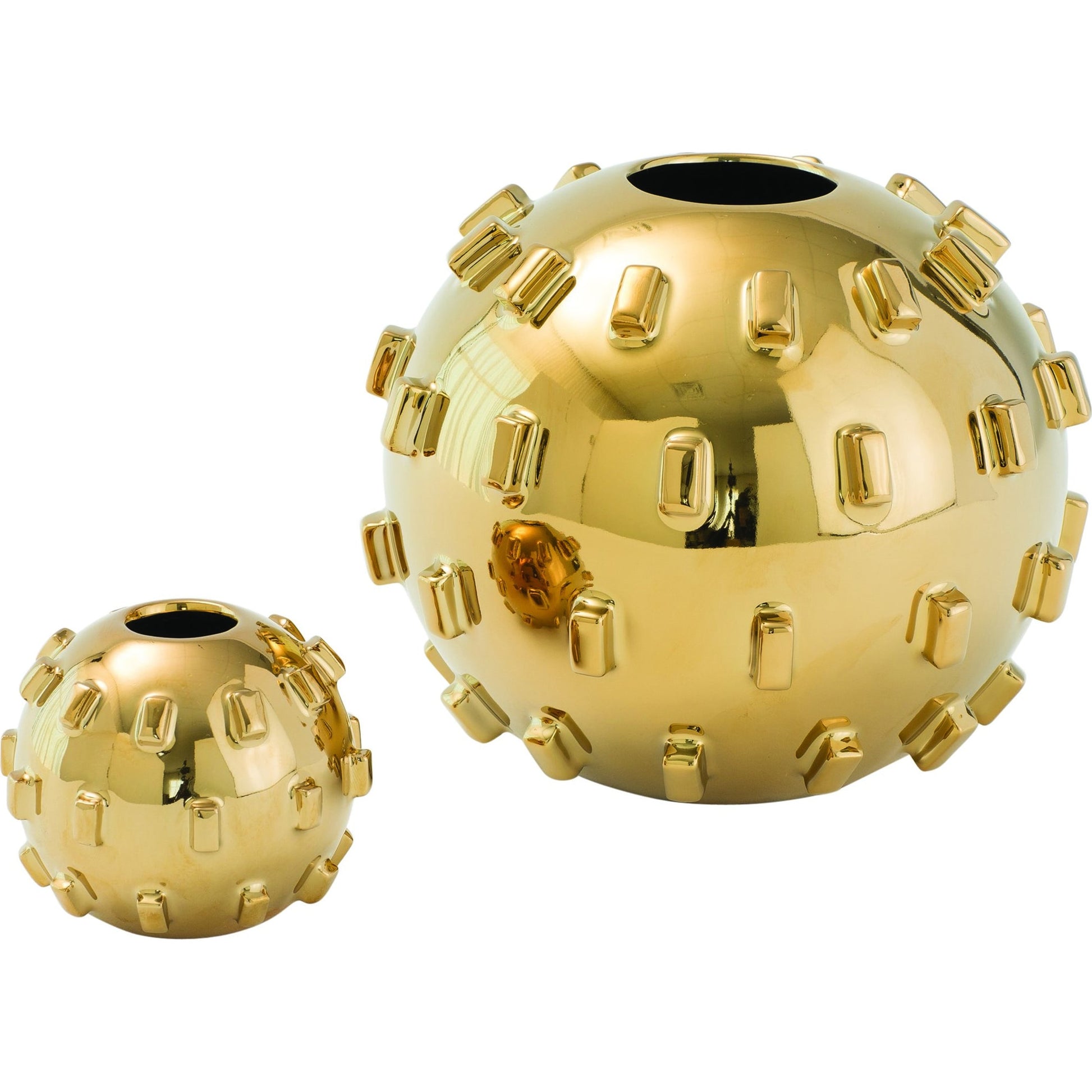 Thielo Vase by Global Views. Made from ceramic in a modern style.