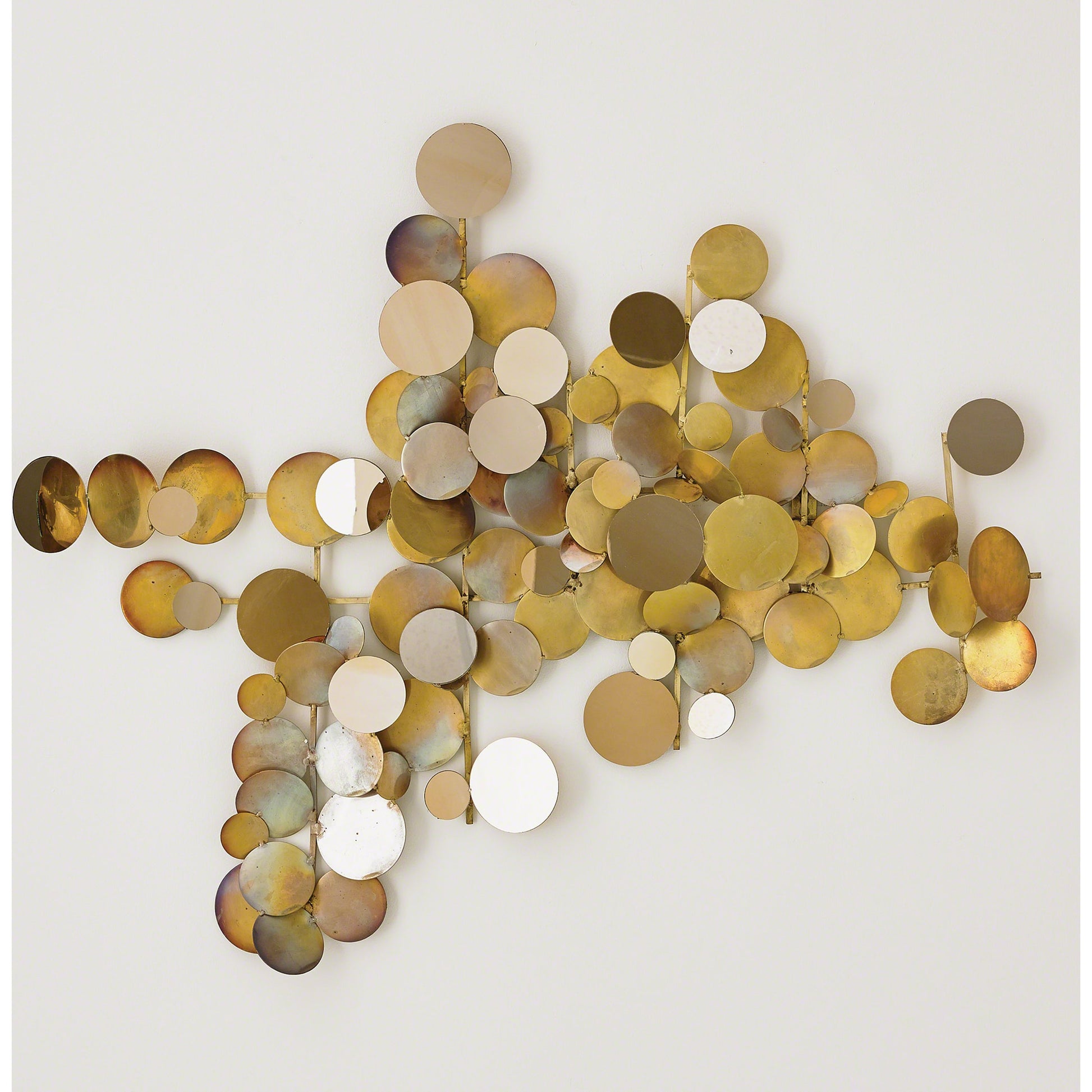 Dot Wall Decor by Global Views. Made from brass in a eclectic & global style.