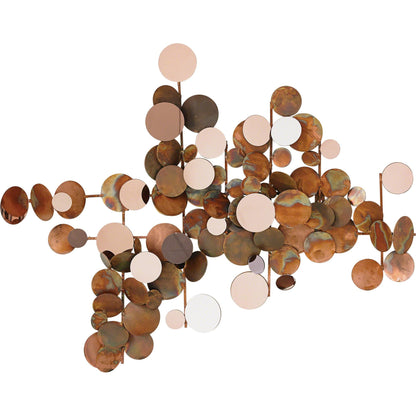 Dot Wall Decor by Global Views. Made from brass in a eclectic & global style.