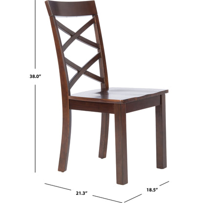 Refugio Dining Chair (Set of 2) by HedgeApple Essentials in brown. Made from unique in a transitional style.