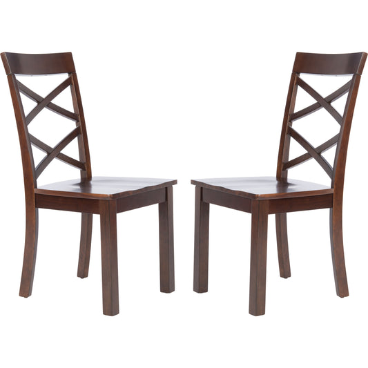 Refugio Dining Chair (Set of 2) by HedgeApple Essentials in brown. Made from unique in a transitional style.