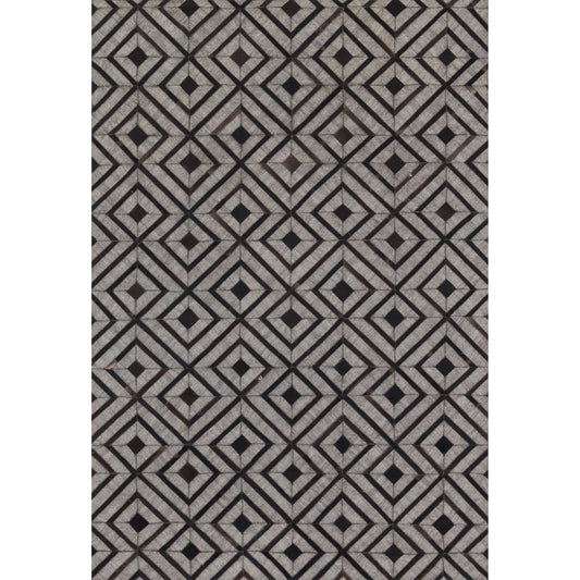 Dorado DB-02 Rug by Loloi in beige, expresso. Made from animal hide, viscose in a eclectic & global style.