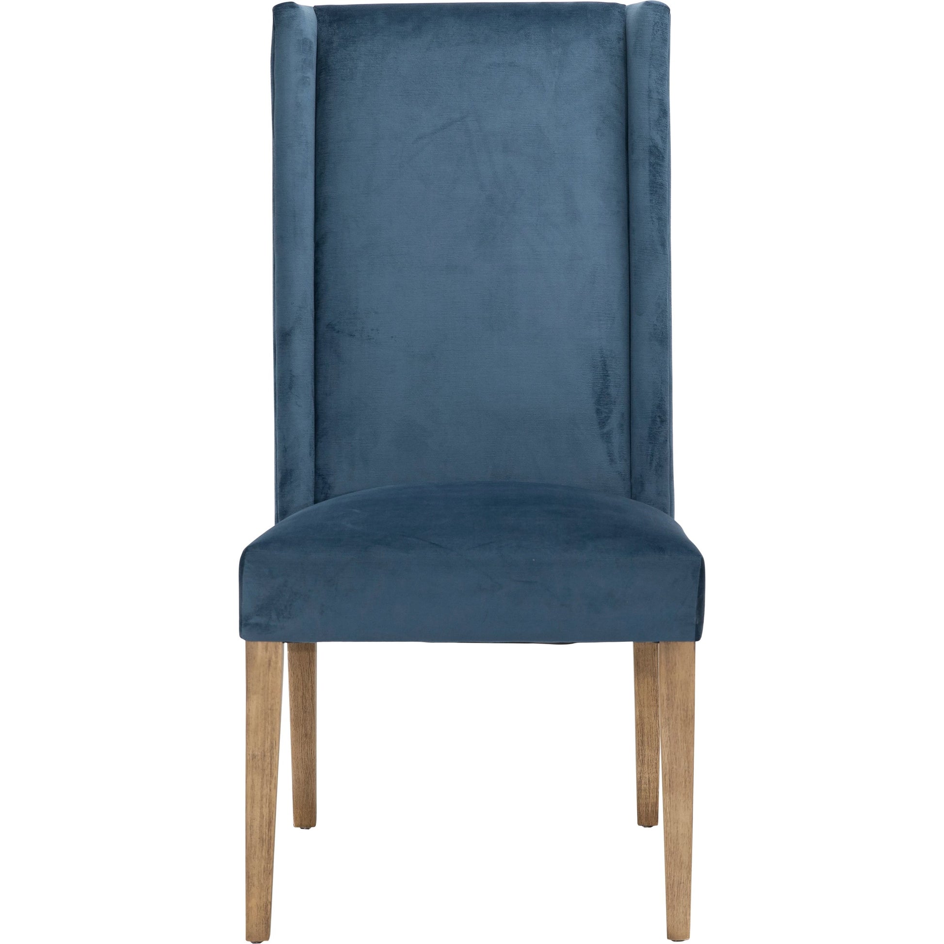 Branden Velvet Parsons Side Chair by Arch & Plane in white sand, medium brown and fabric. Made from velvet in a modern style.
