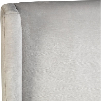 Branden Velvet Parsons Side Chair by Arch & Plane in white sand, medium brown and fabric. Made from velvet in a modern style.