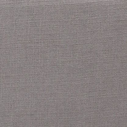 Brant Linen Dining Arm Chair by Arch & Plane in light grey, natural medium wood and fabric. Made from linen in a modern style.