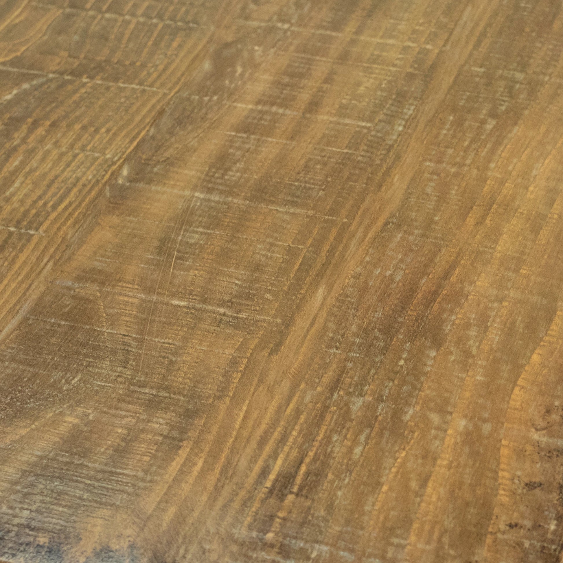 Dorsey Reclaimed Pine Dining Table by Arch & Plane in white wash. Made from reclaimed pine in a modern style.