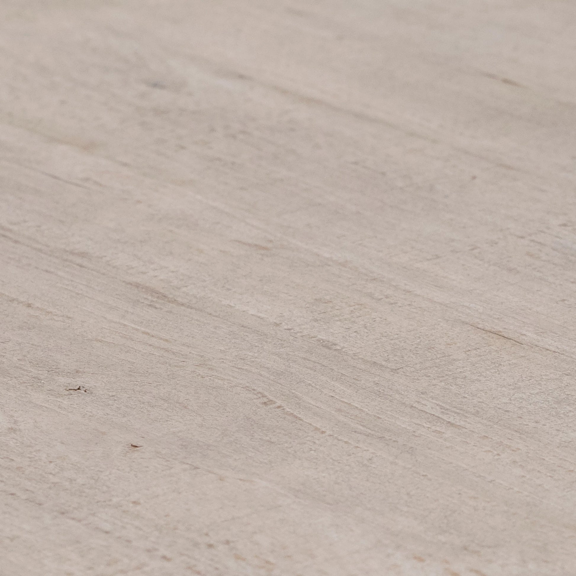 Kristal Reclaimed Pine Round Coffee Table with Clover Pedestal by Arch & Plane in light wash brown. Made from reclaimed pine in a modern style.