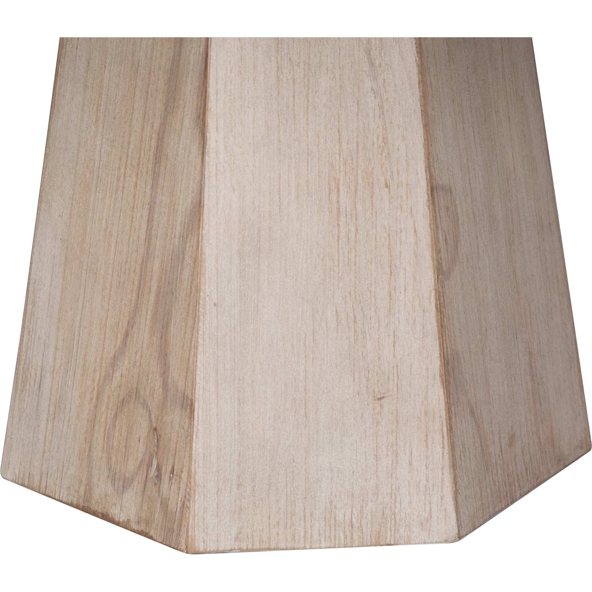 Smith Round Reclaimed Wood Pedestal Dining Table by Arch & Plane in light brown. Made from reclaimed pine in a modern style.