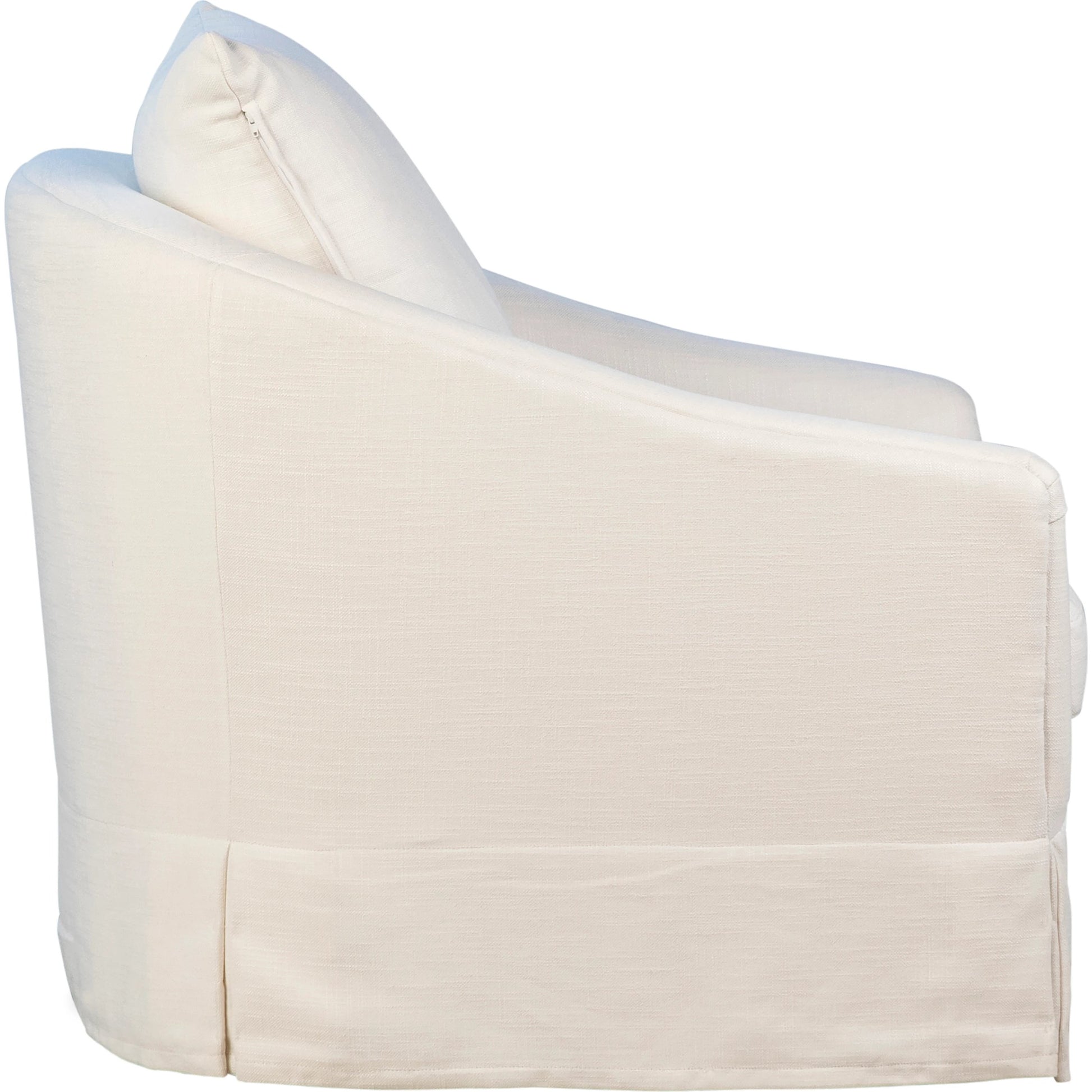 Kendall Linen Slip Cover Accent Chair by Arch & Plane. Made from unique in a modern style.