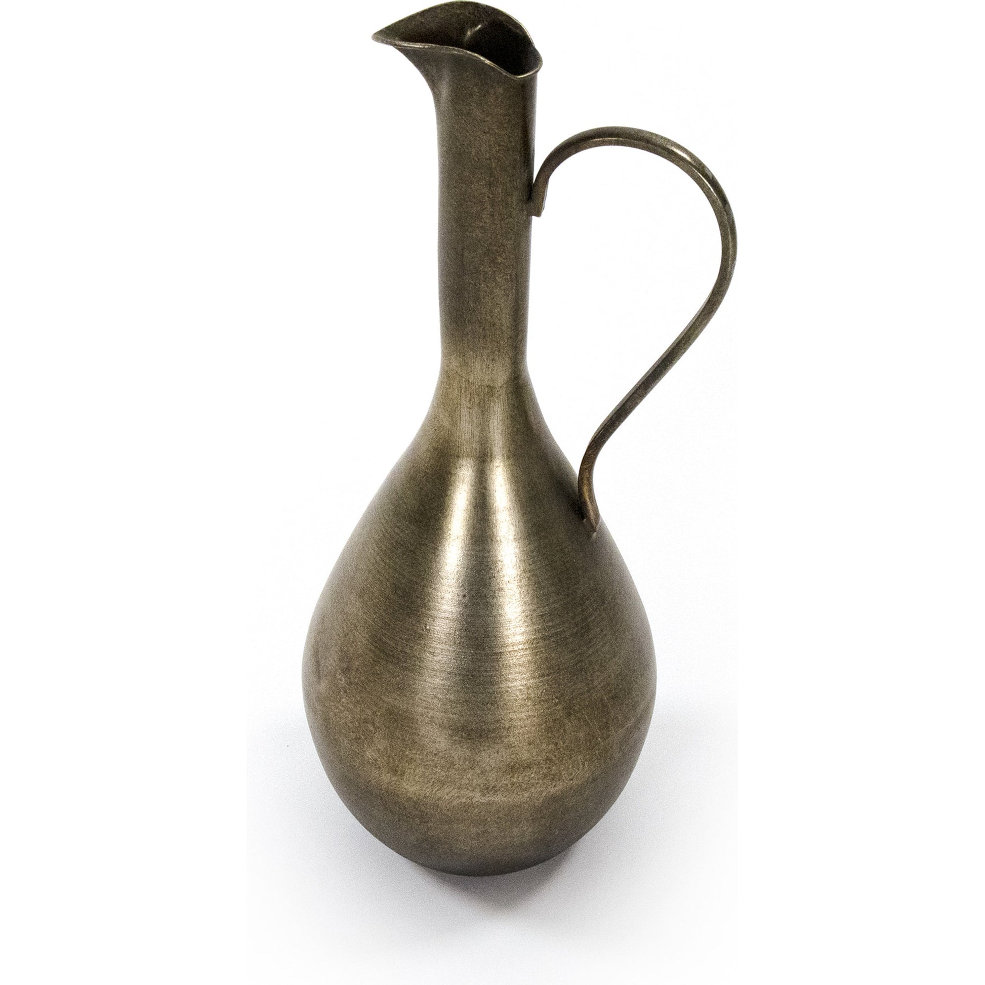 Blaise Jug by Zentique in antique gold and iron sheet. Made from iron sheet in a eclectic & global style.